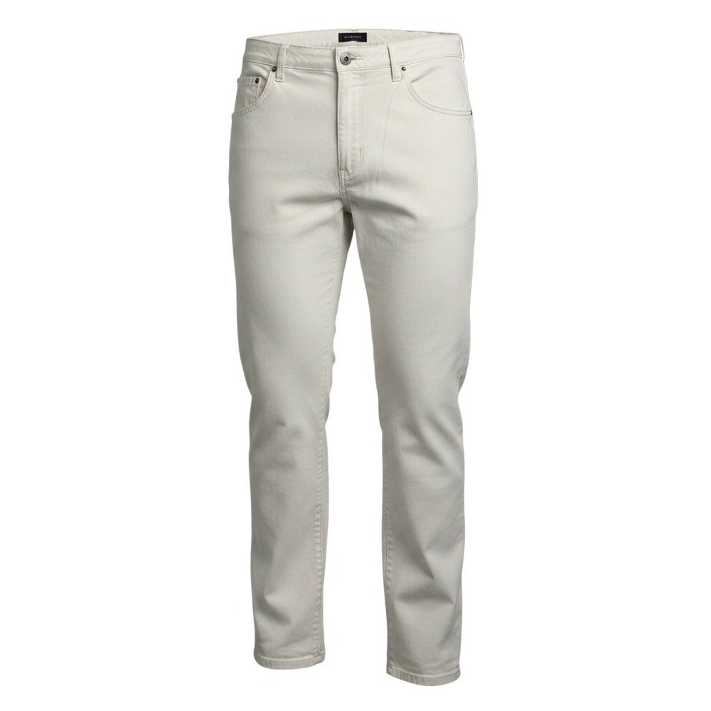 UNTUCKit Don Santiago Pants 34x32 Light Grey Relaxed Fit Cotton Stretch Chinos